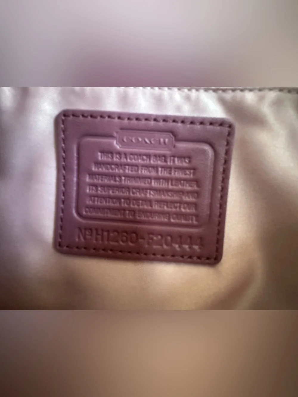 Coach Pink Gallery Optic Signature Y2K Tote